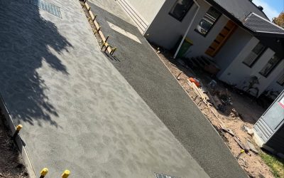 New Concrete Driveway Construction Maroondah