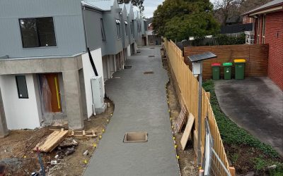 Concreting Townhouse Development Kilsyth Victoria